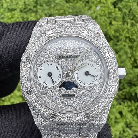 audemars piguet iced price|audemars piguet bust down price.